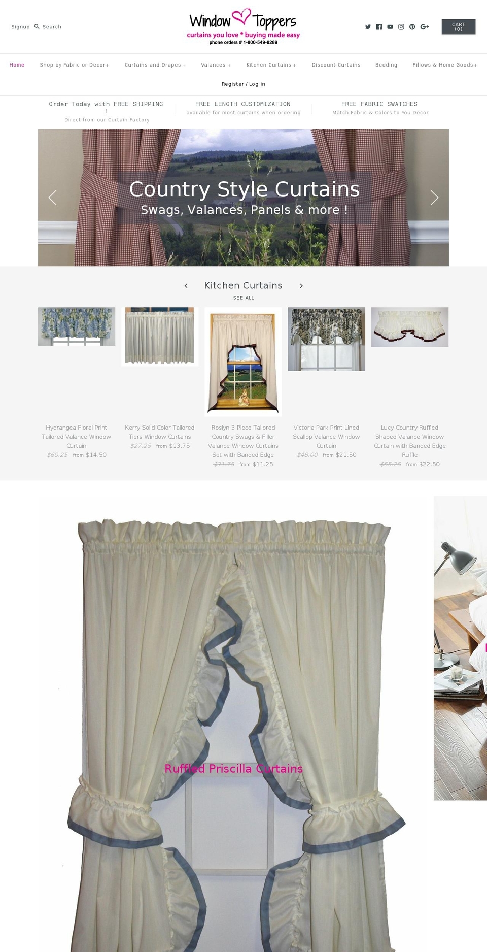 windowtoppers.com shopify website screenshot