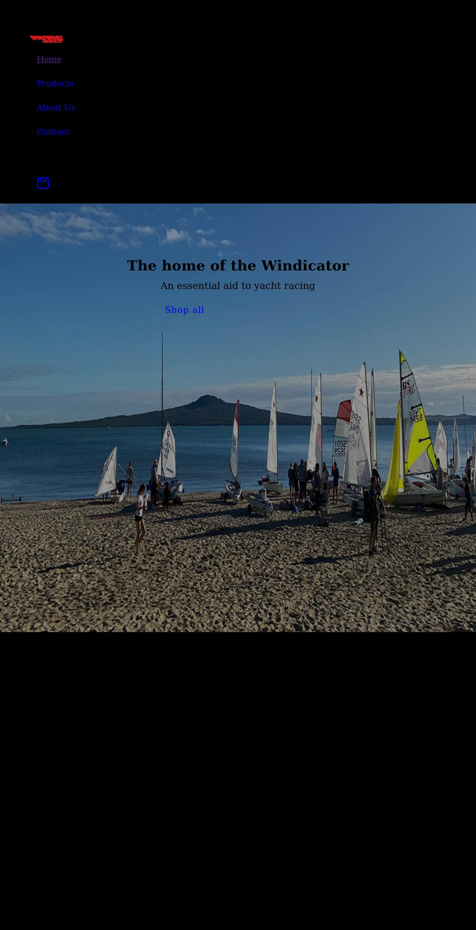 windwardproducts.com shopify website screenshot