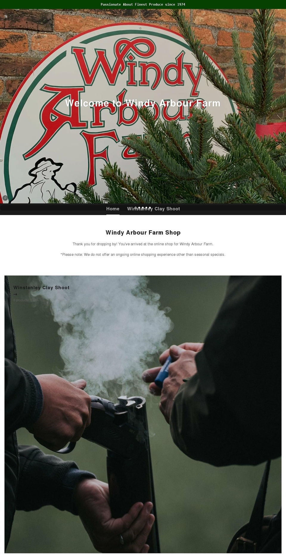 windy-arbour.shop shopify website screenshot