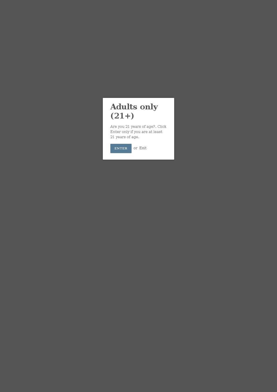 wineandspiritsdelivery.com shopify website screenshot