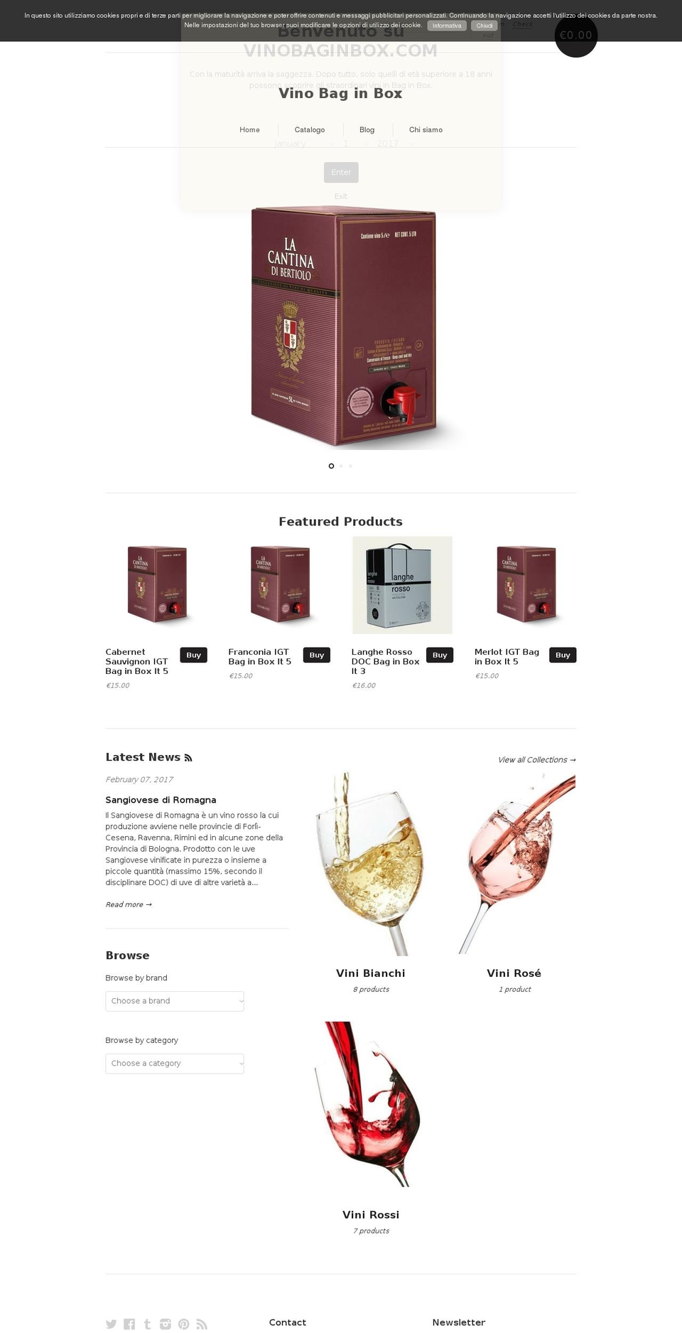 winebaginbox.com shopify website screenshot