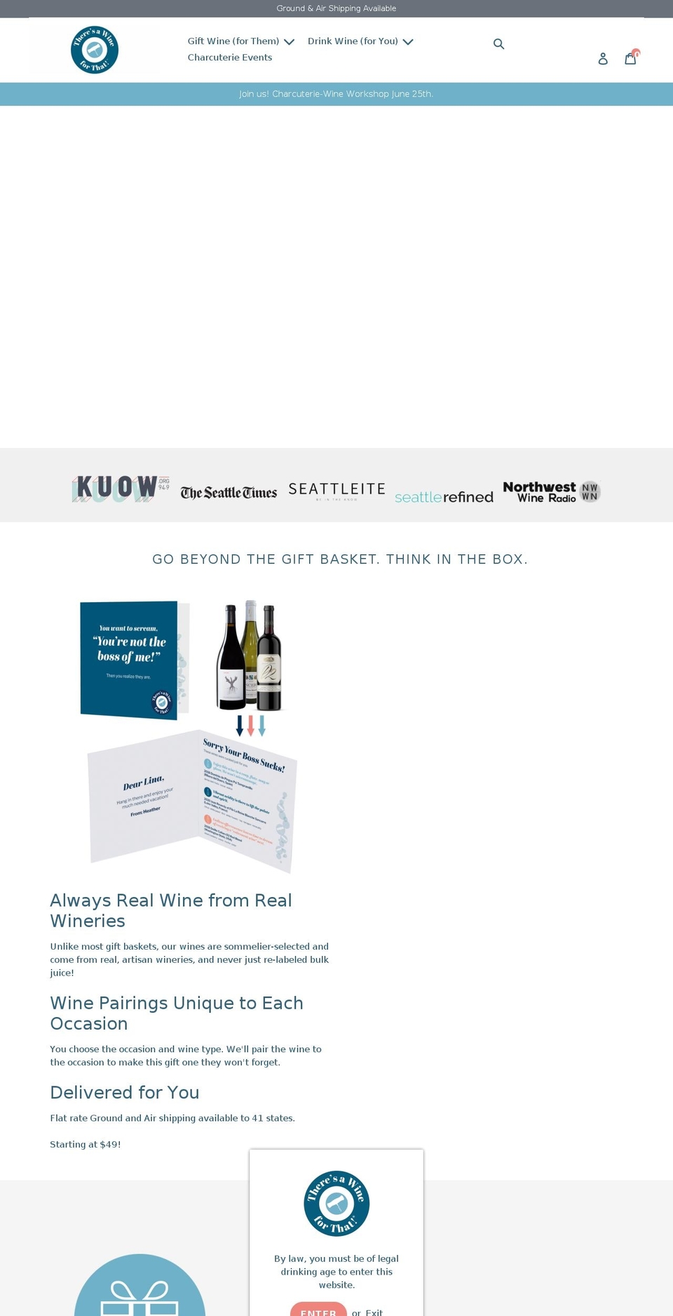 -- Shopify theme site example wineforthat.com