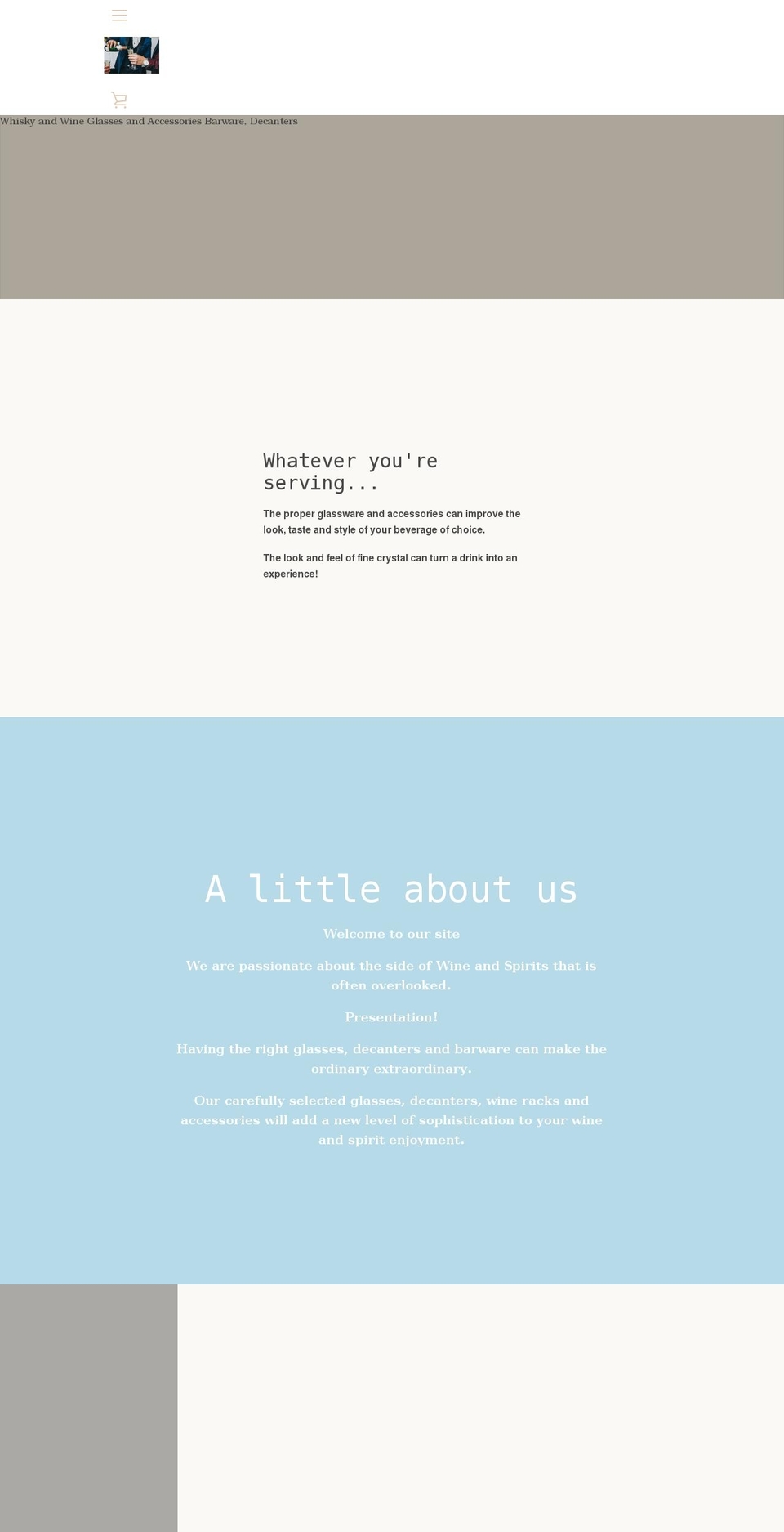 winewhiskyplus.com shopify website screenshot