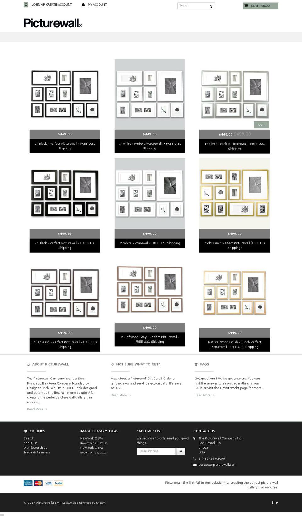 winnerwall.com shopify website screenshot