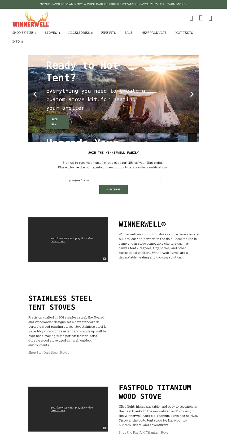 winnerwell.us shopify website screenshot