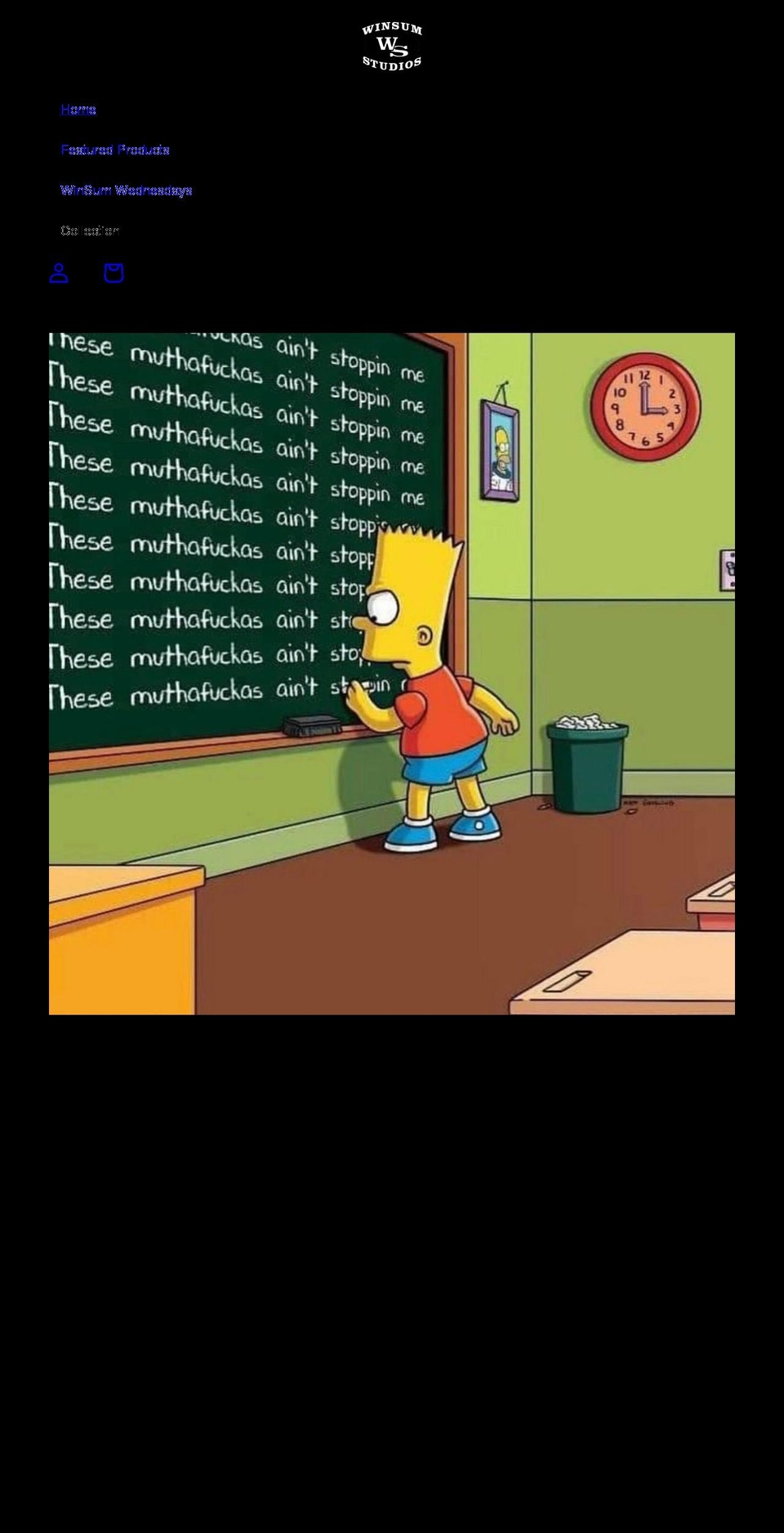 winsumstudio.com shopify website screenshot