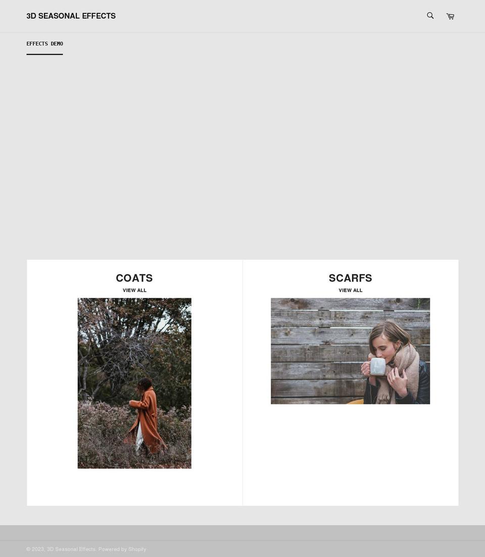 winter-mode-snowfall-effect.myshopify.com shopify website screenshot