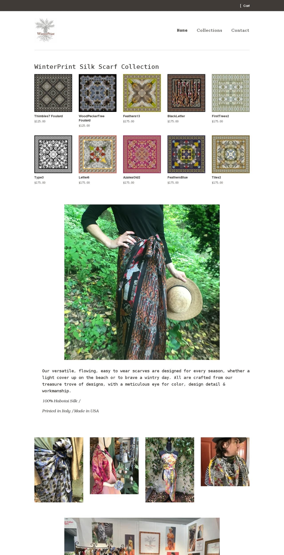 winterprintshop.com shopify website screenshot