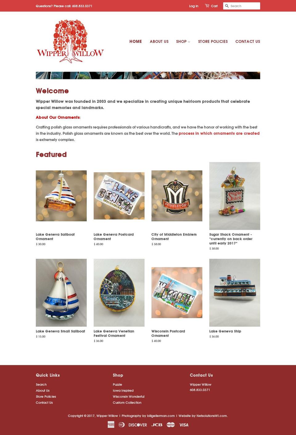 wipperwillow.com shopify website screenshot