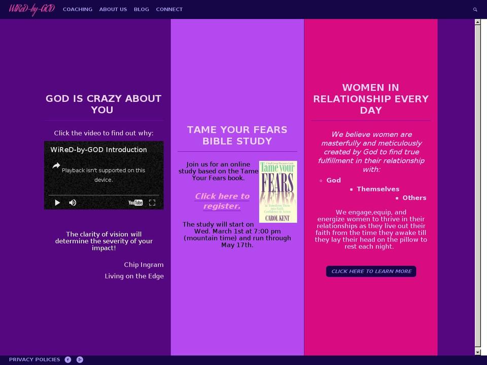 wired-by-god.com shopify website screenshot