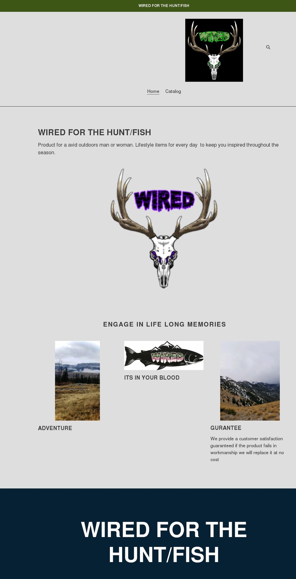 wired187.com shopify website screenshot