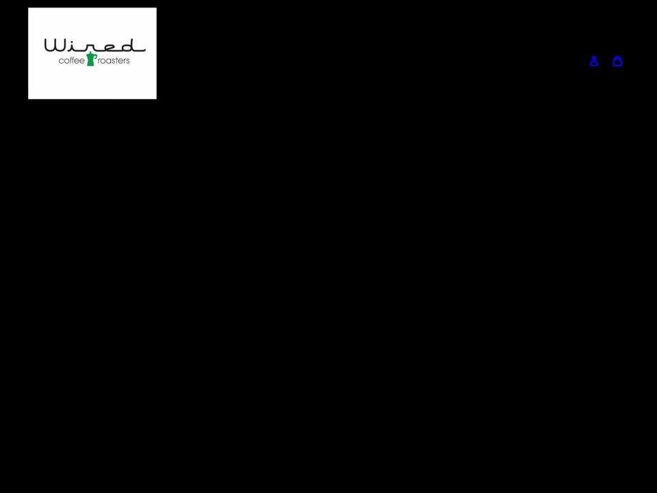 wiredcoffee.com shopify website screenshot