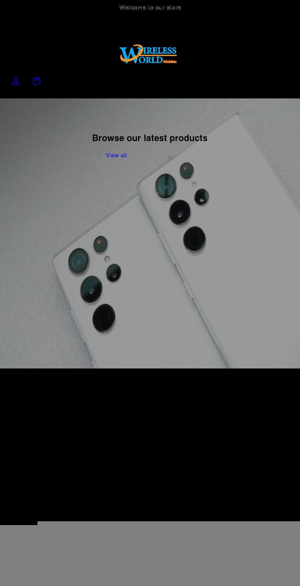 wirelessmalden.com shopify website screenshot