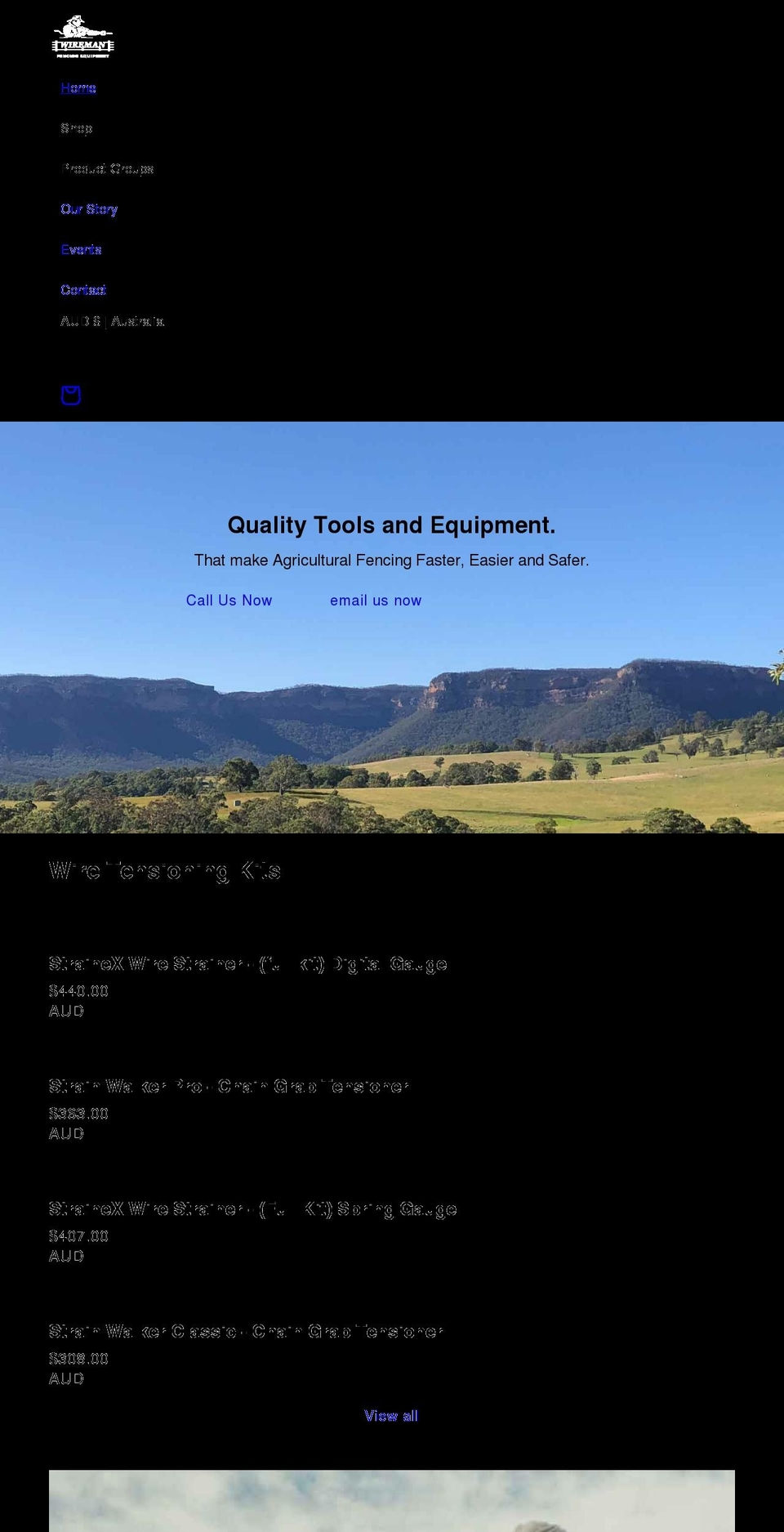 wireman.com.au shopify website screenshot