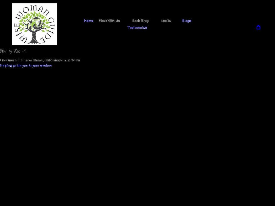 wisewomanguide.co.uk shopify website screenshot