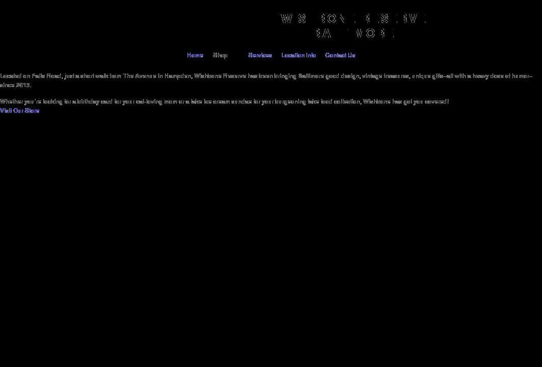 wishbonereserve.com shopify website screenshot