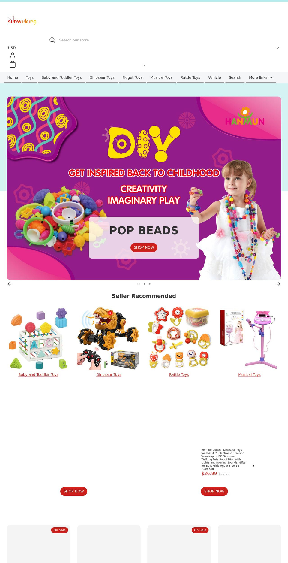 wishtimetoys.com shopify website screenshot