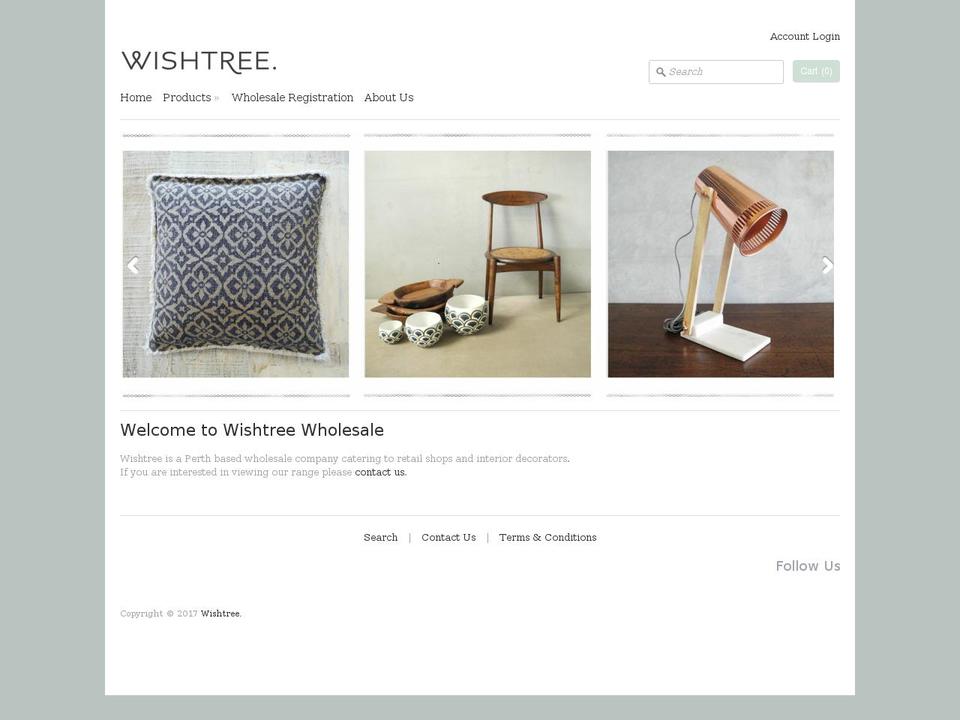 wishtree.com.au shopify website screenshot