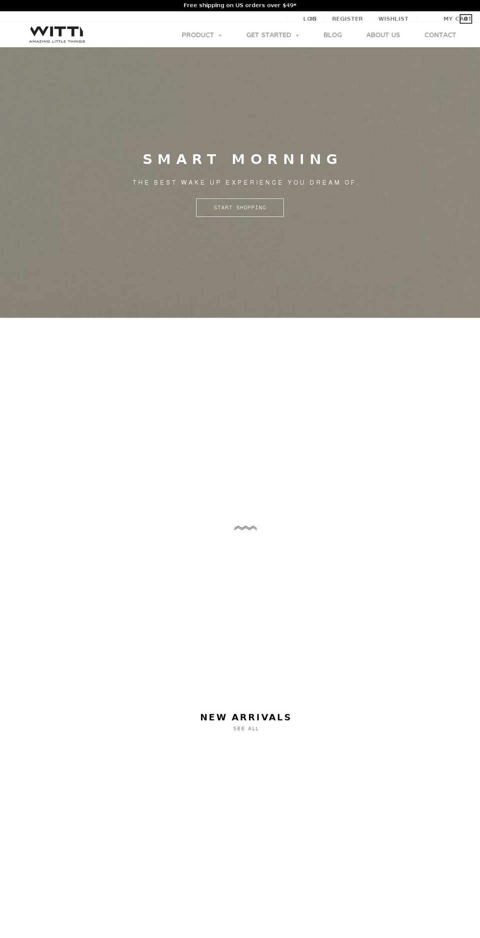 wittidesign.com shopify website screenshot