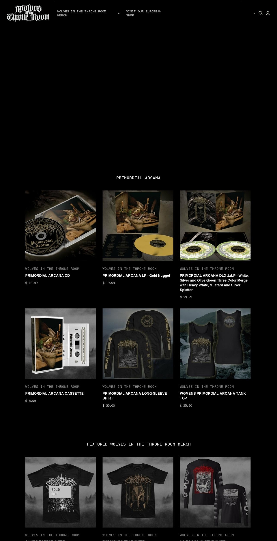 wittr-merch.com shopify website screenshot