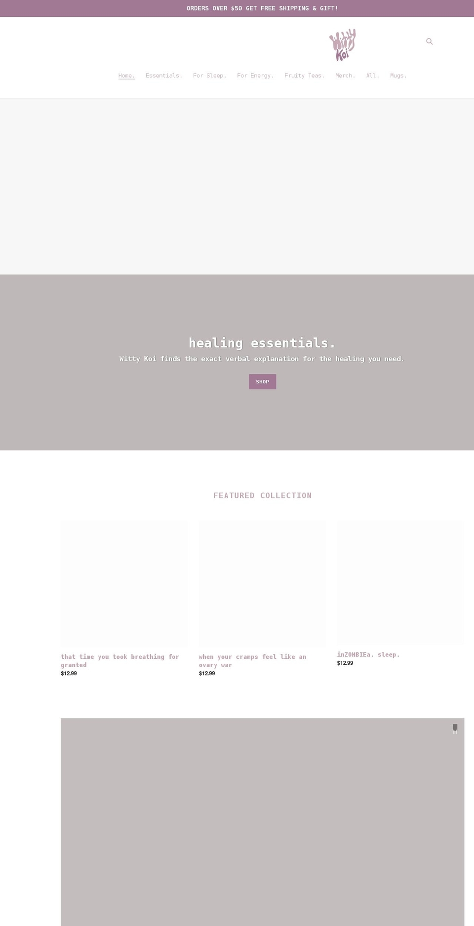 wittykoi.com shopify website screenshot