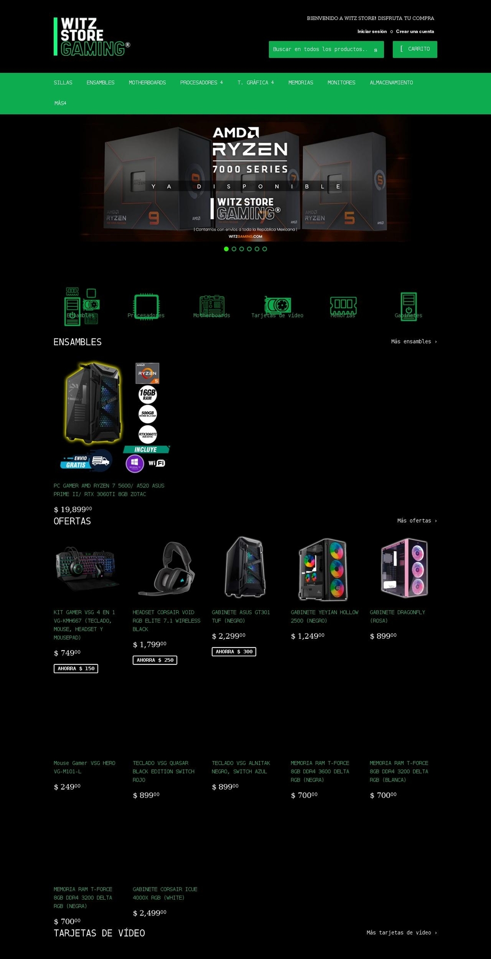 witzgaming.com shopify website screenshot