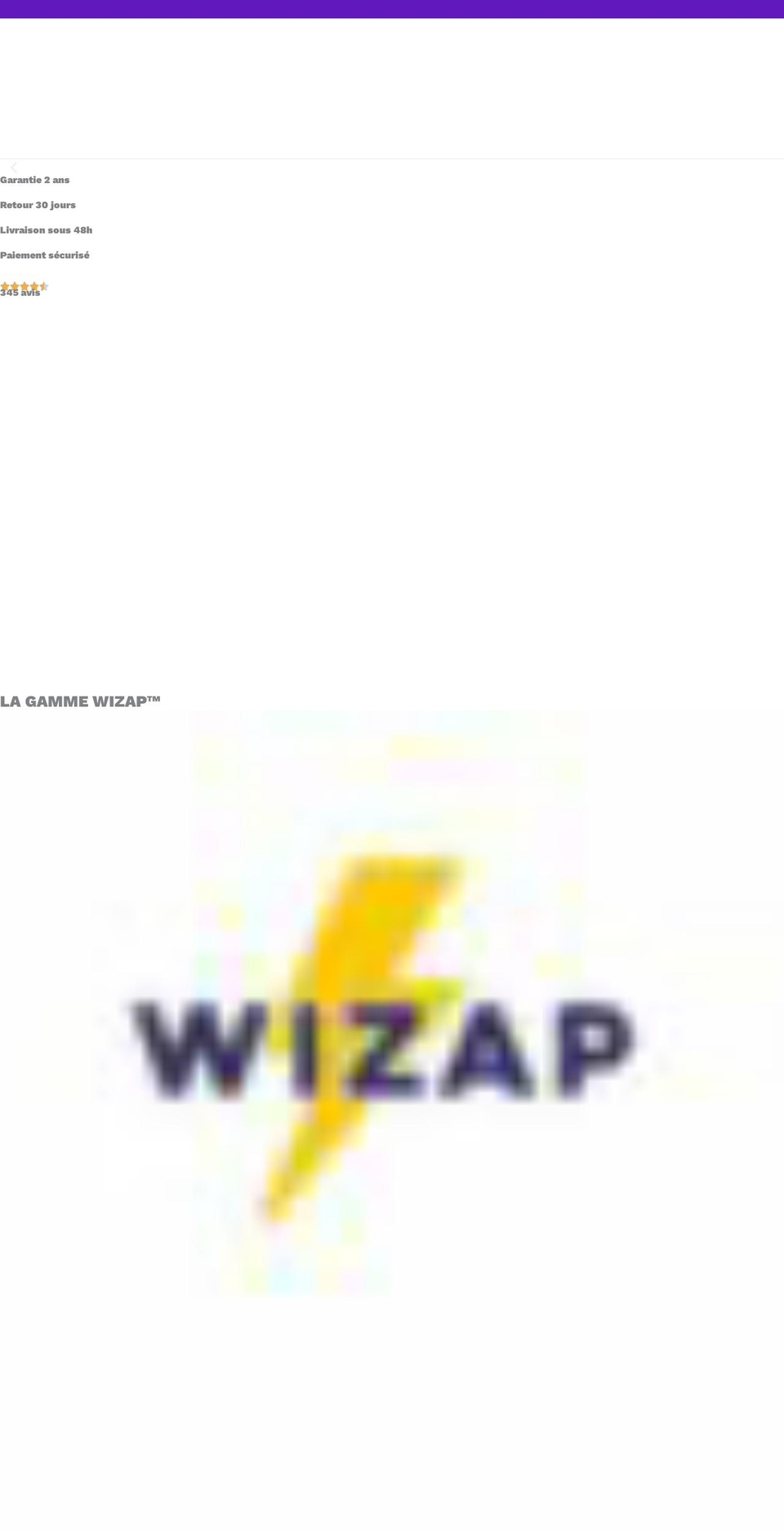 wizap.co shopify website screenshot