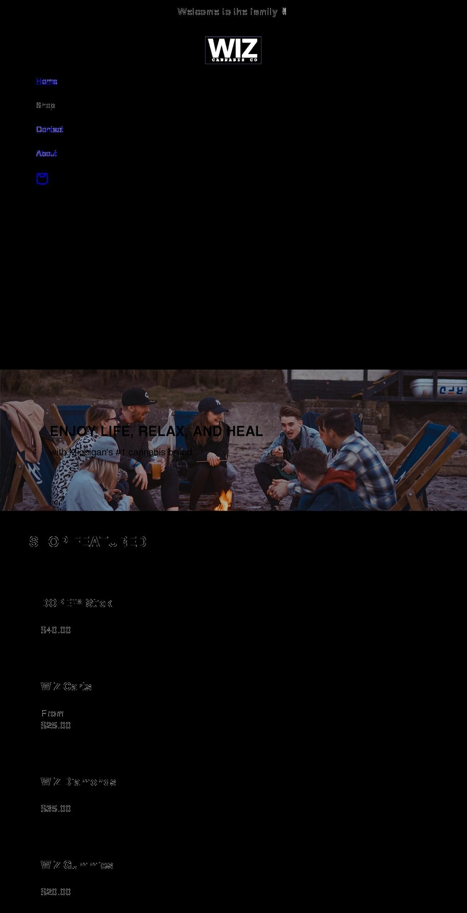 wizcanna.com shopify website screenshot