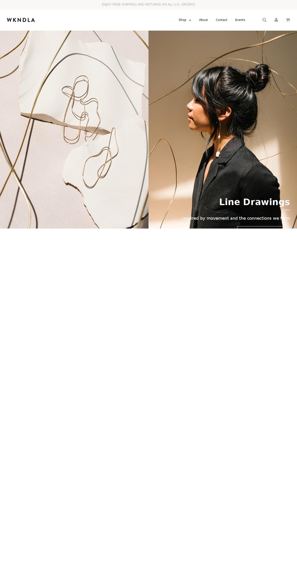 wkndla.com shopify website screenshot