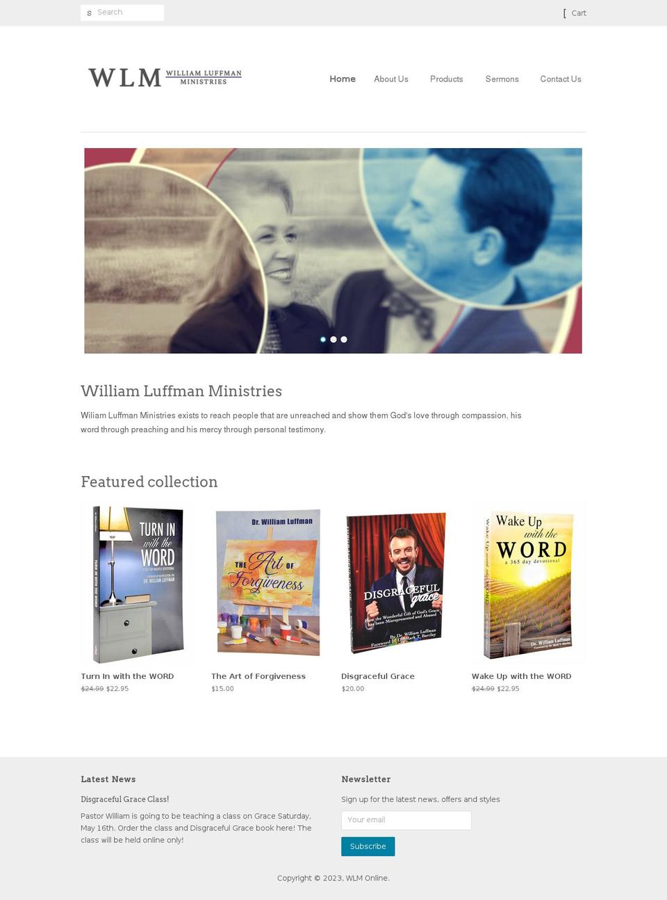 wlm-online.myshopify.com shopify website screenshot