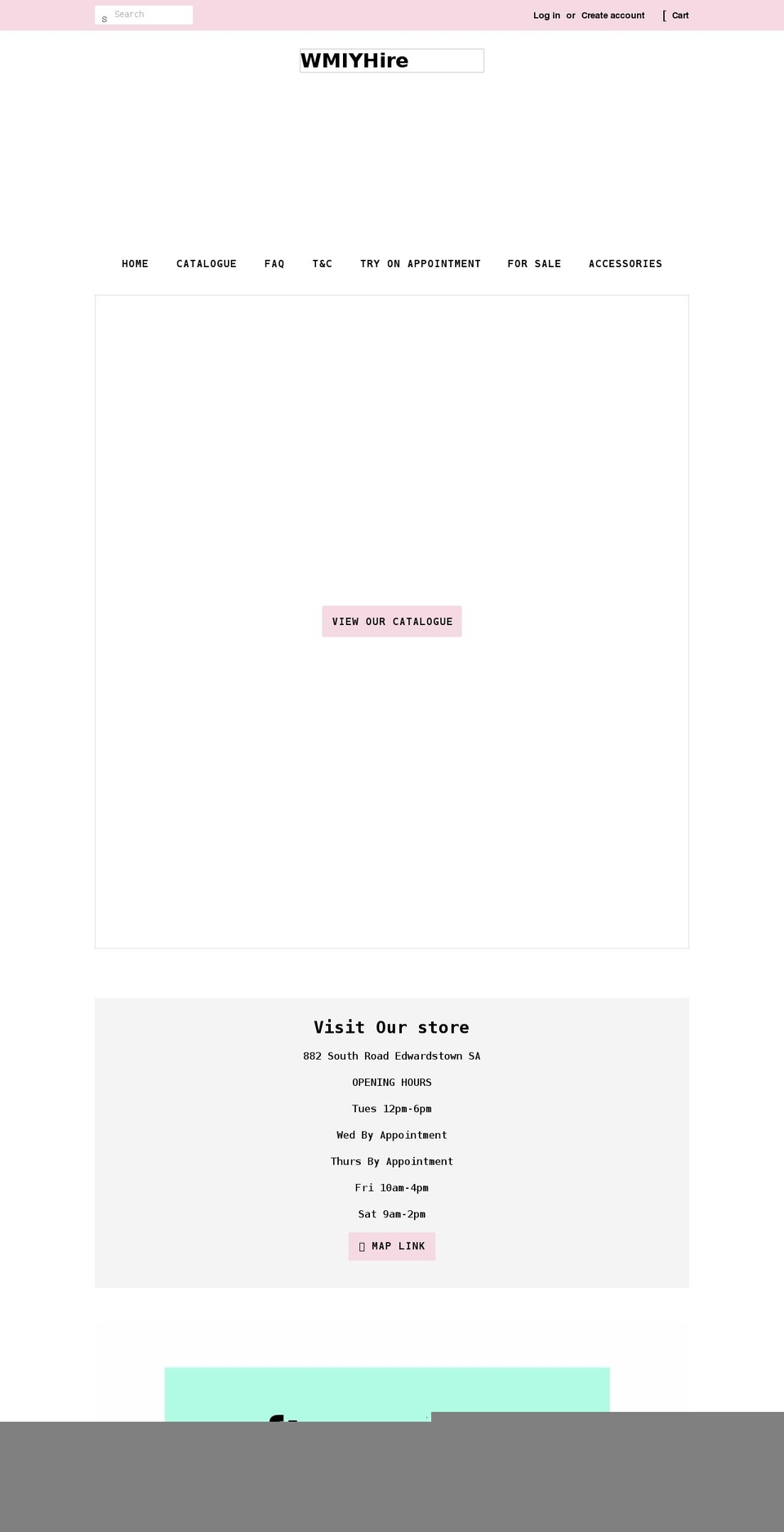 wmiyhire.com shopify website screenshot