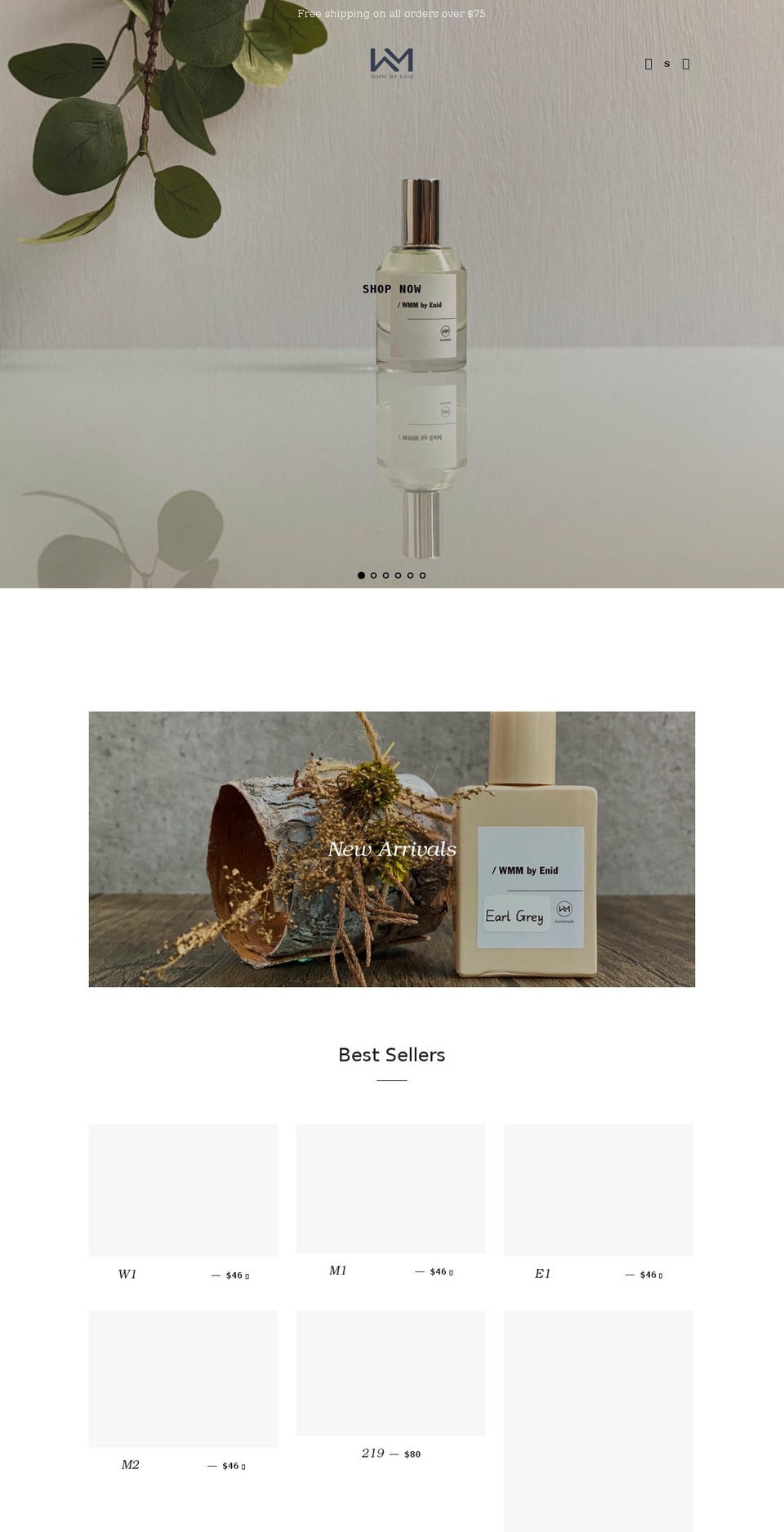 wmmbyenid.com shopify website screenshot