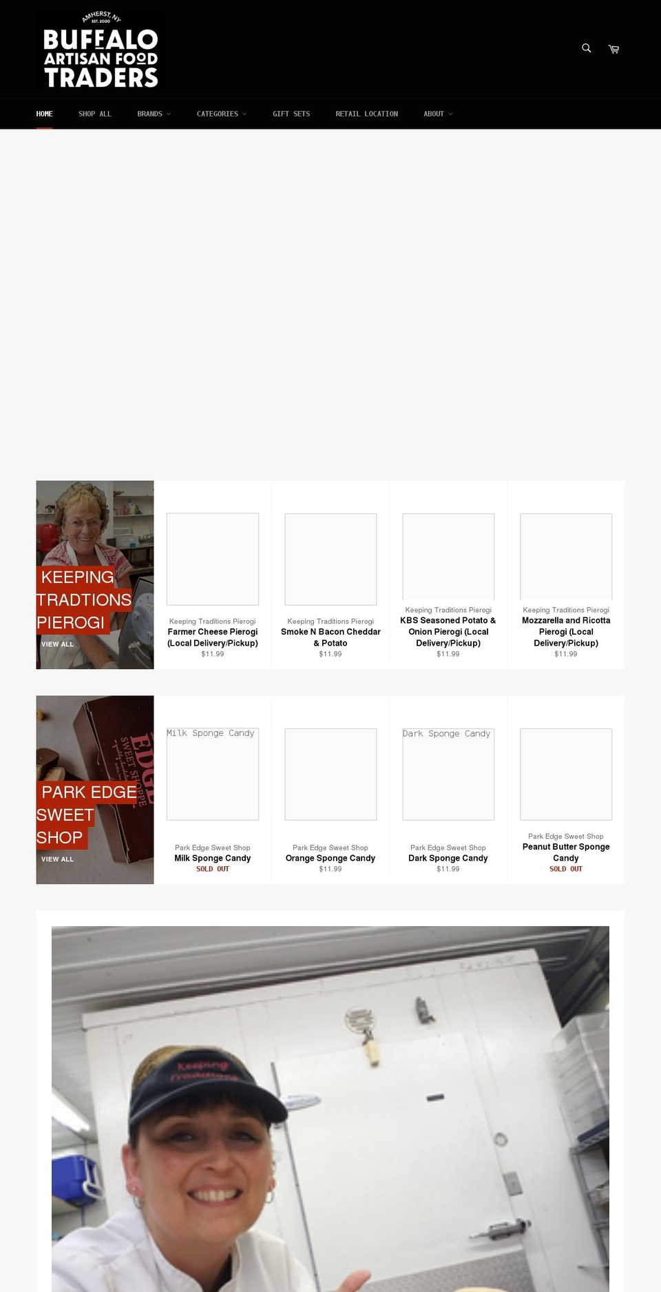 wnyfoodtraders.com shopify website screenshot