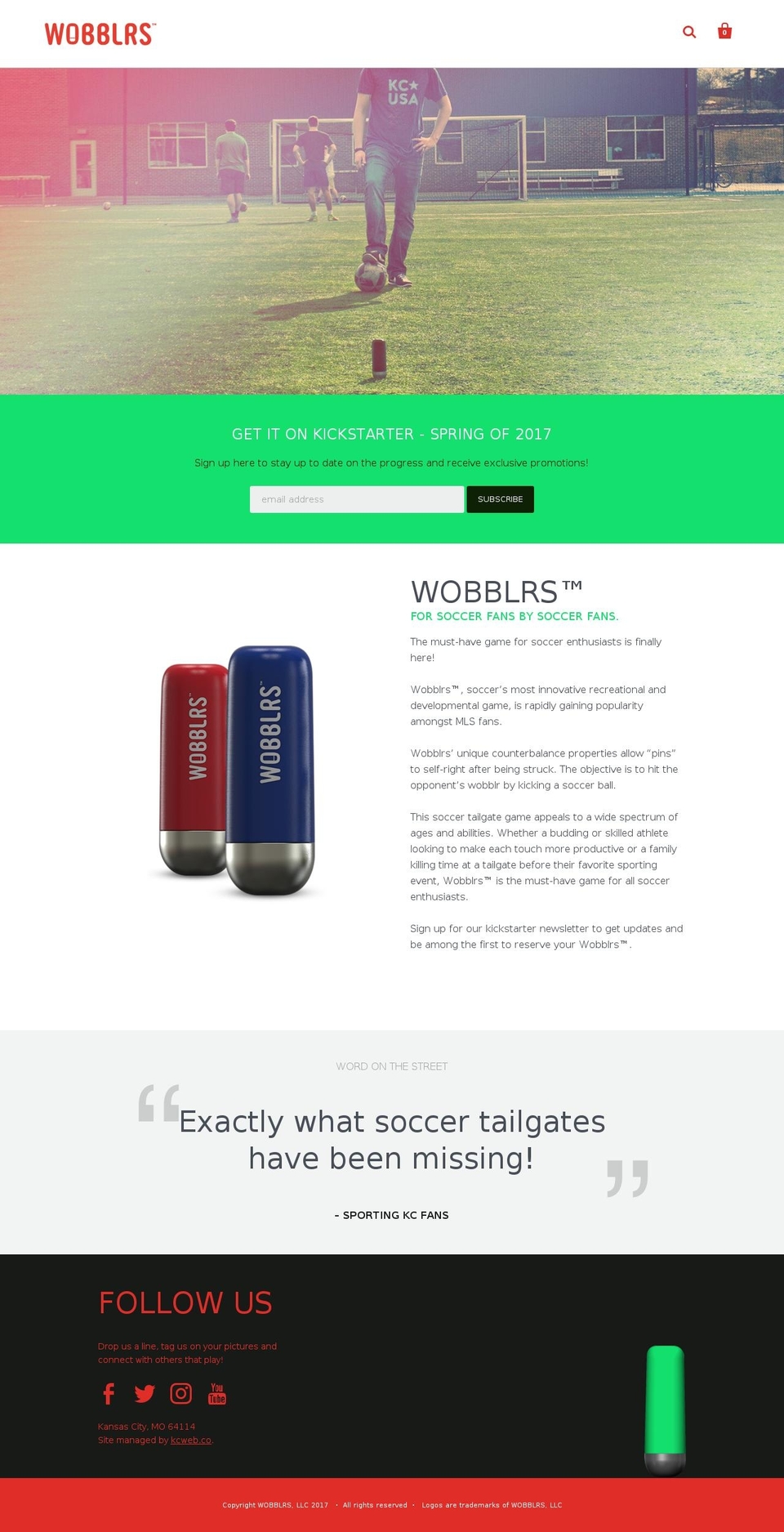 wobblrs.com shopify website screenshot