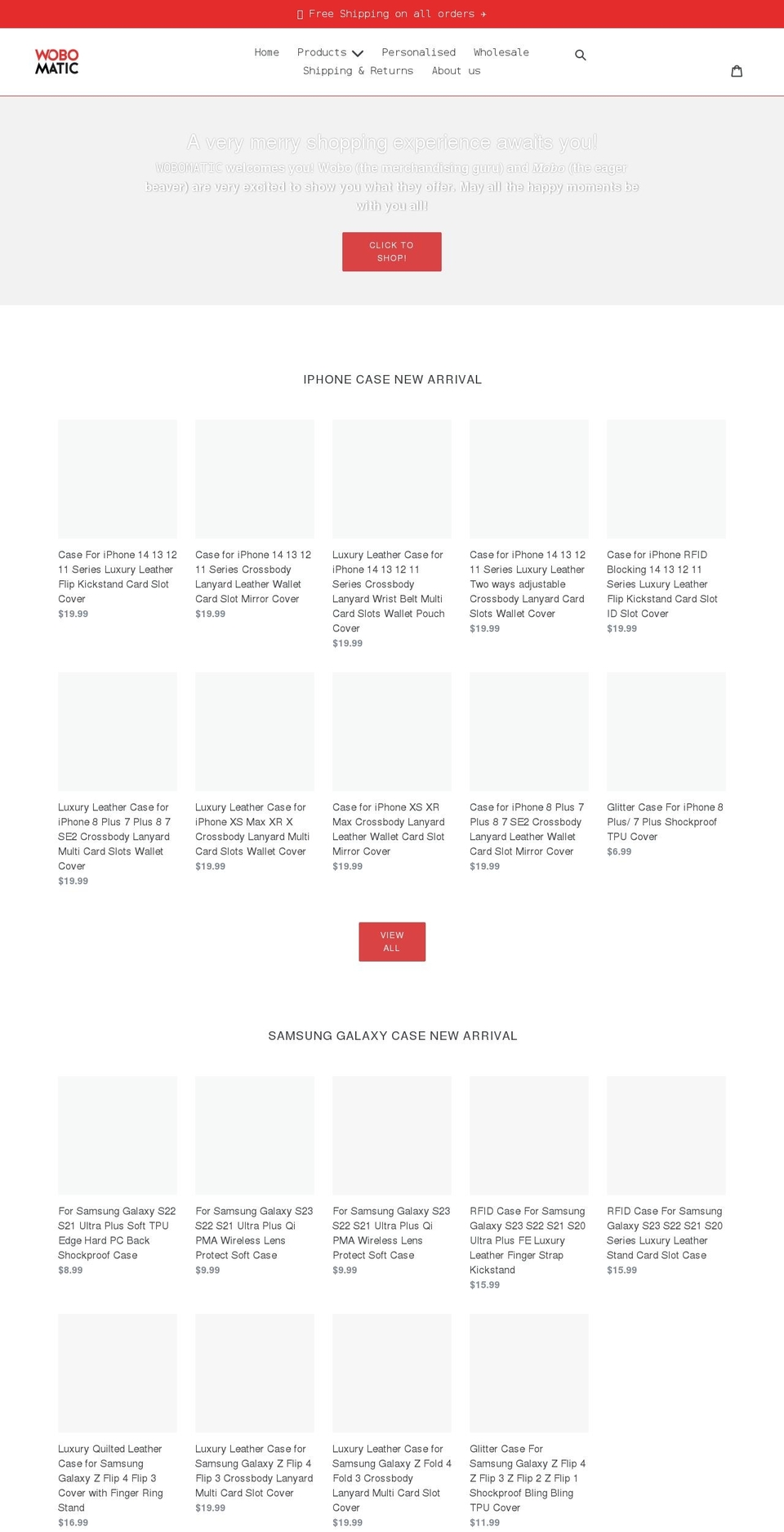 wobomatic.com shopify website screenshot