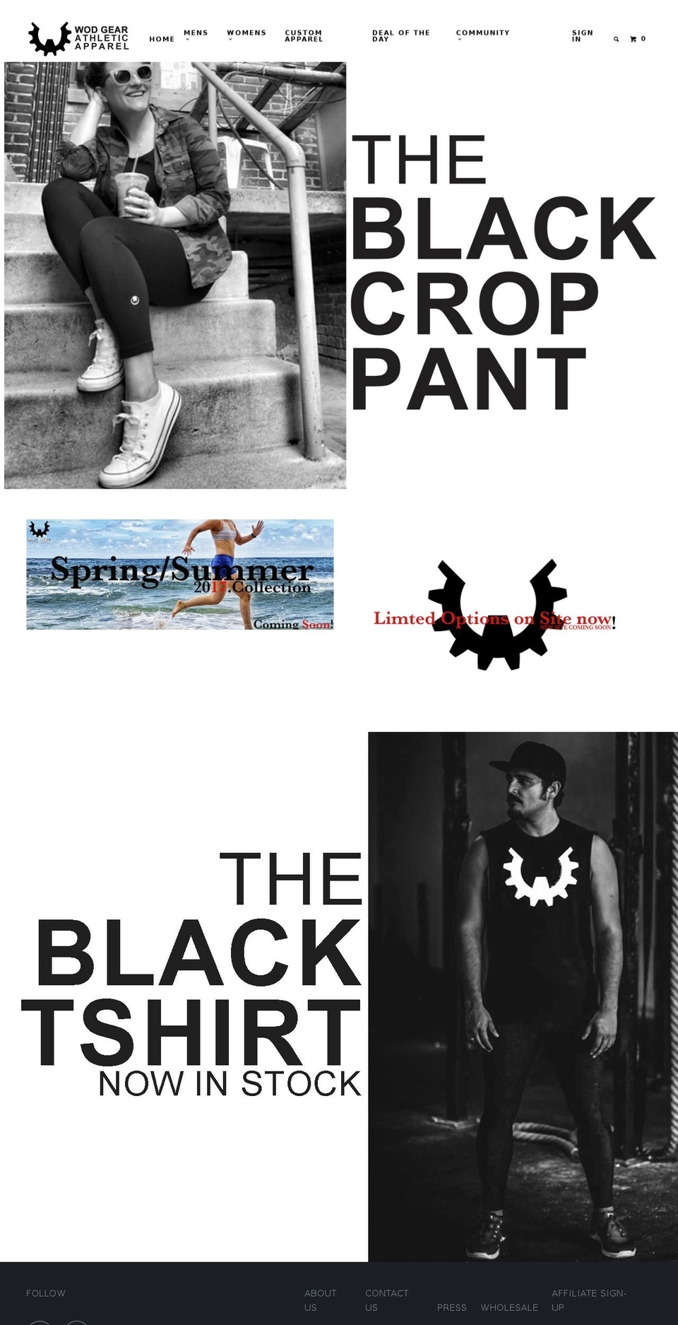 wodgearathleticapparel.com shopify website screenshot