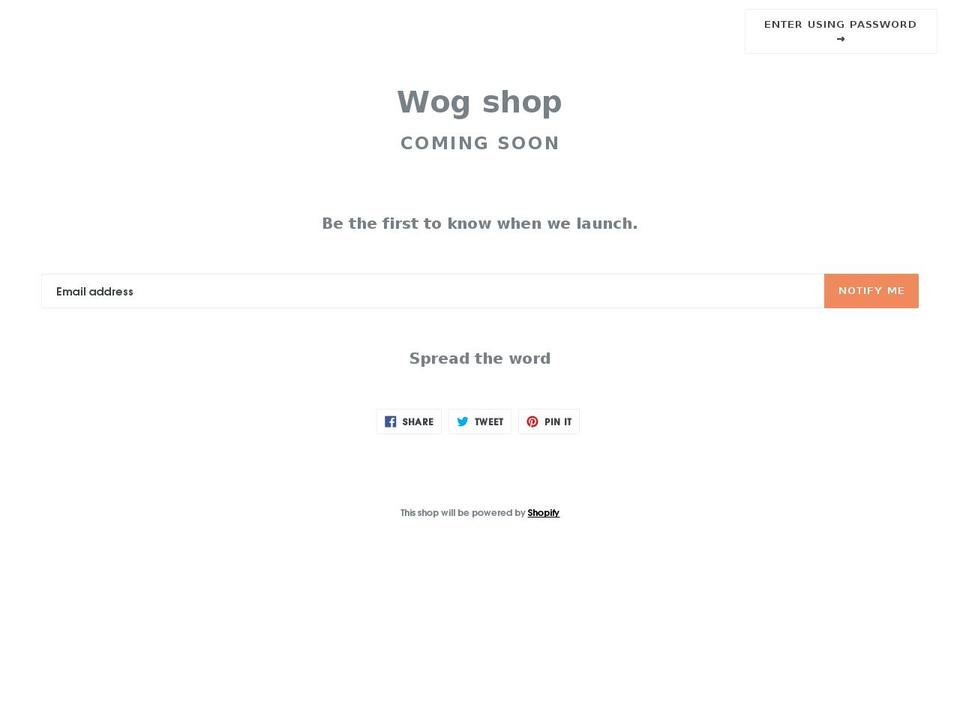 wogshop.com shopify website screenshot