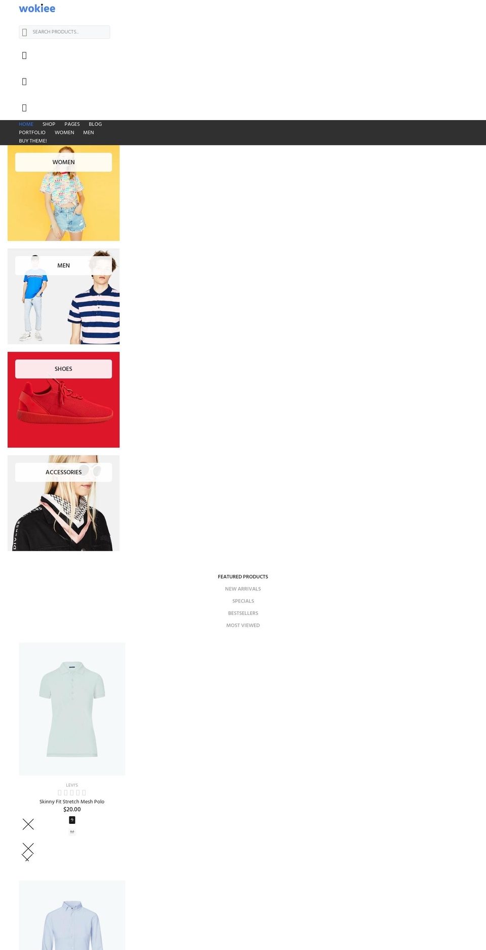 Demo- Shopify theme site example wokiee-demo6.myshopify.com