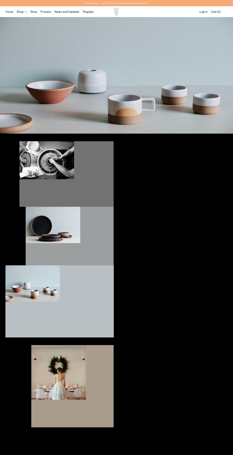 wolfceramics.com shopify website screenshot