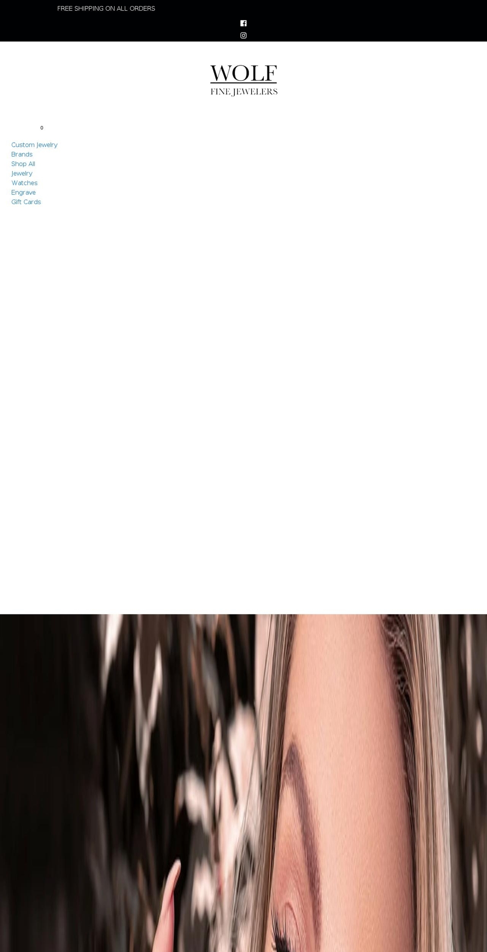 wolffinejewelers.com shopify website screenshot