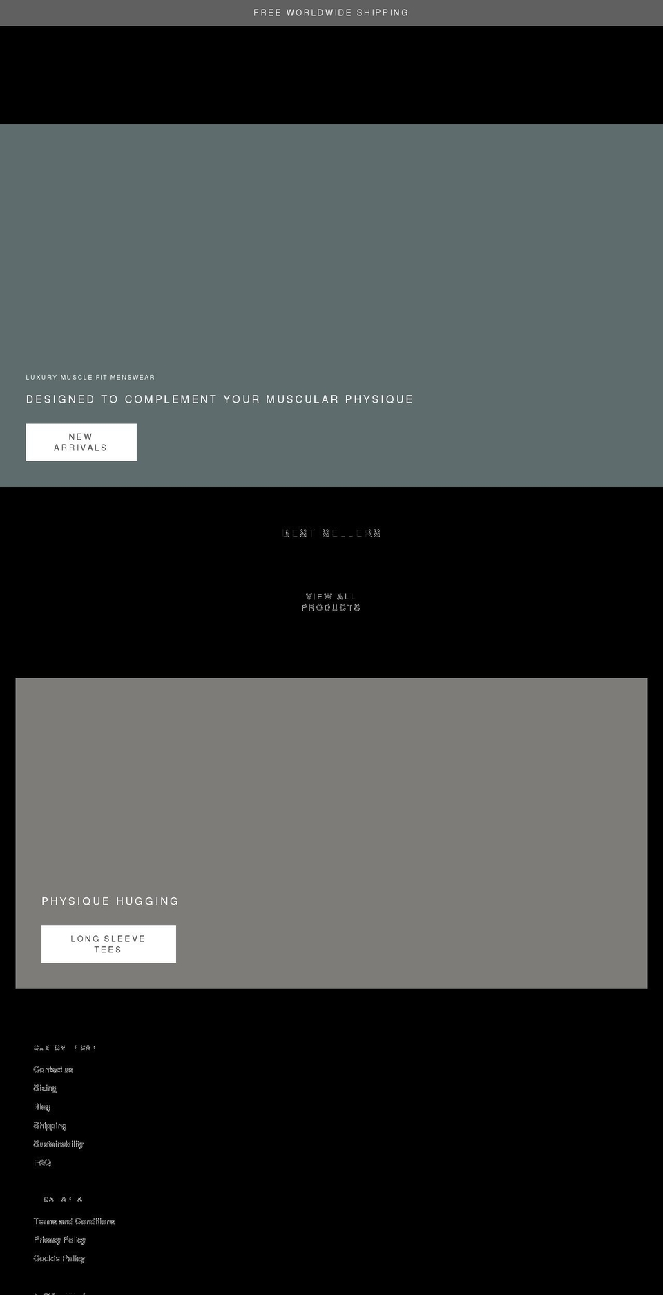 wolfmuscle.co.uk shopify website screenshot