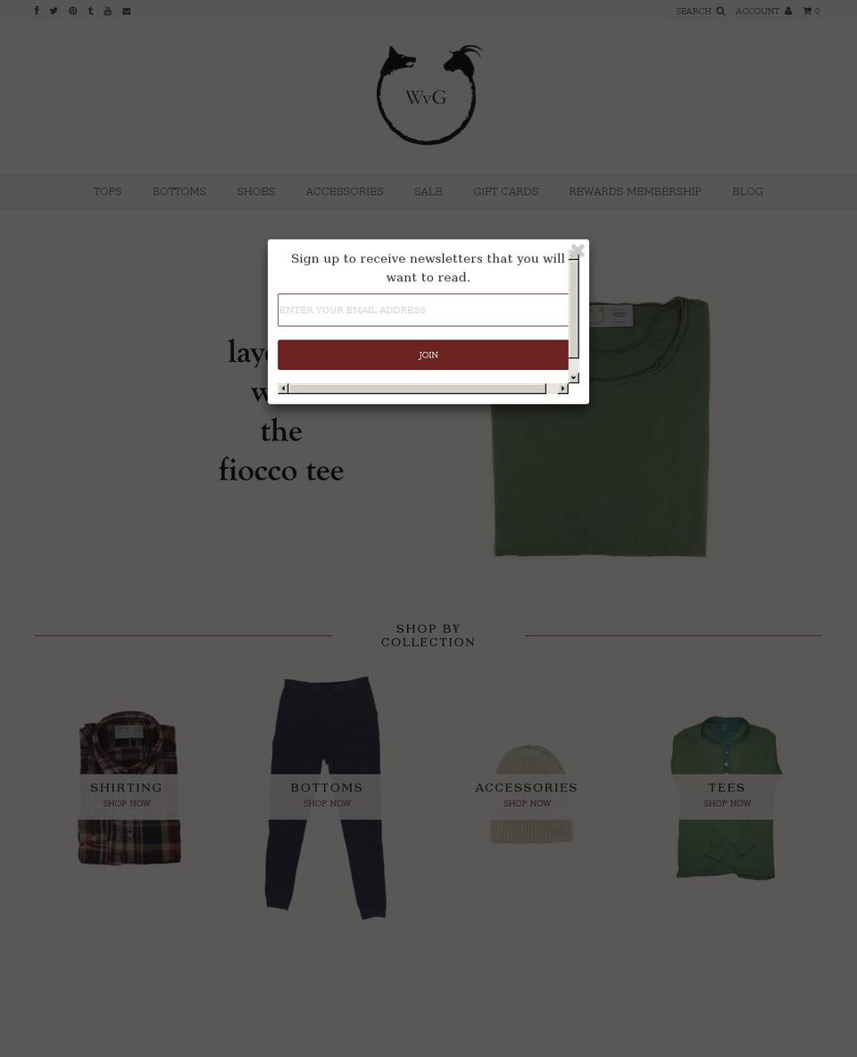 Dawn Shopify theme site example wolfvsgoat.com