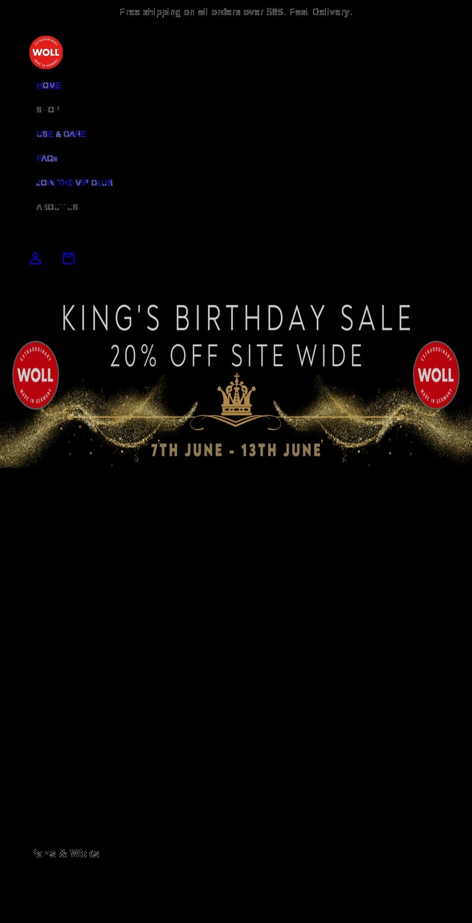 wolldirect.com.au shopify website screenshot