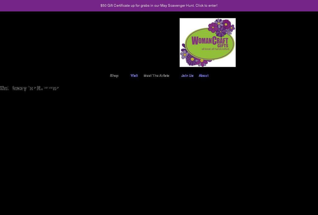 womancraftgifts.com shopify website screenshot