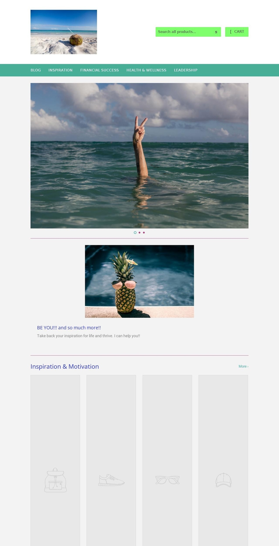 womensuccesssecrets.com shopify website screenshot
