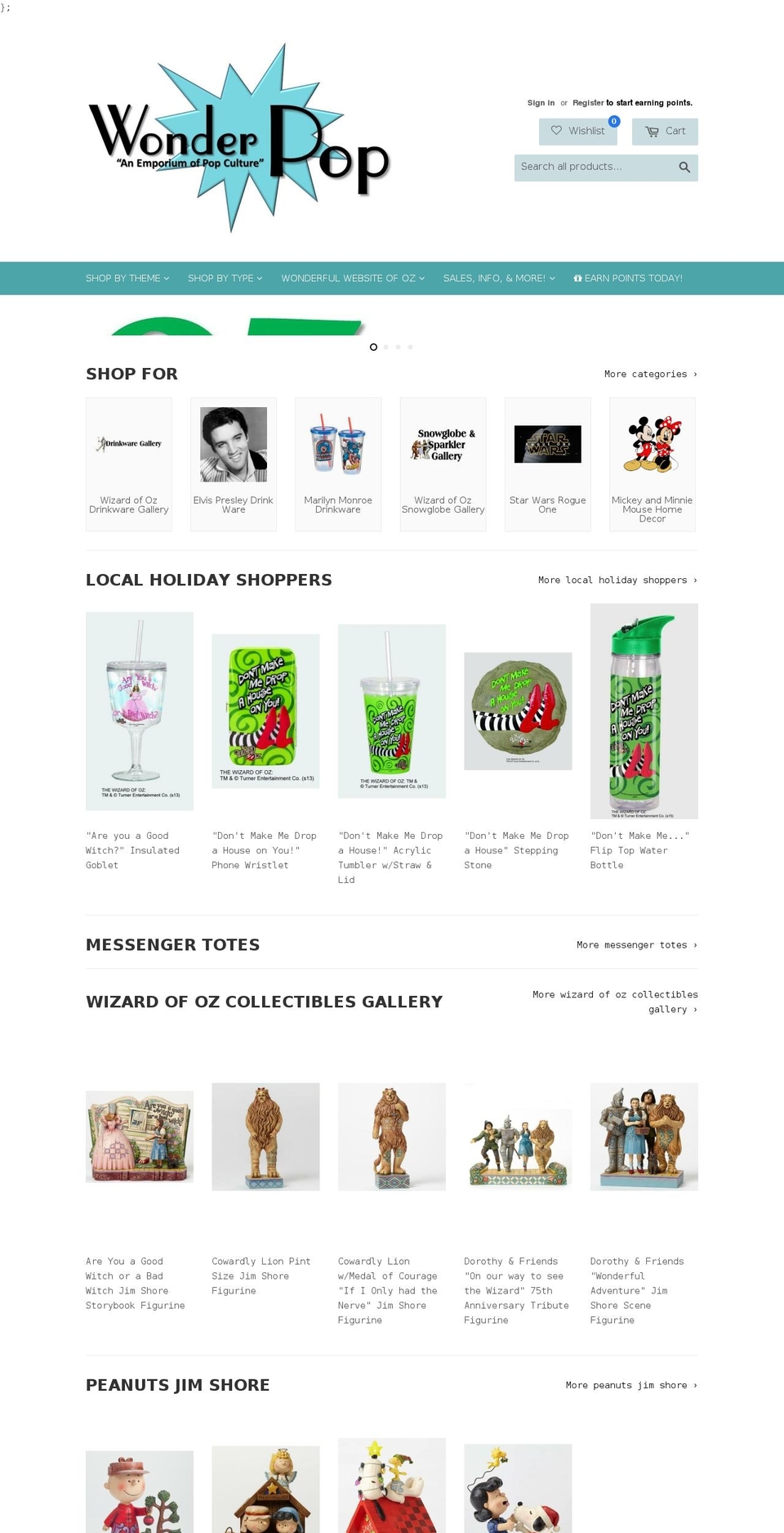 wonder-pop.com shopify website screenshot