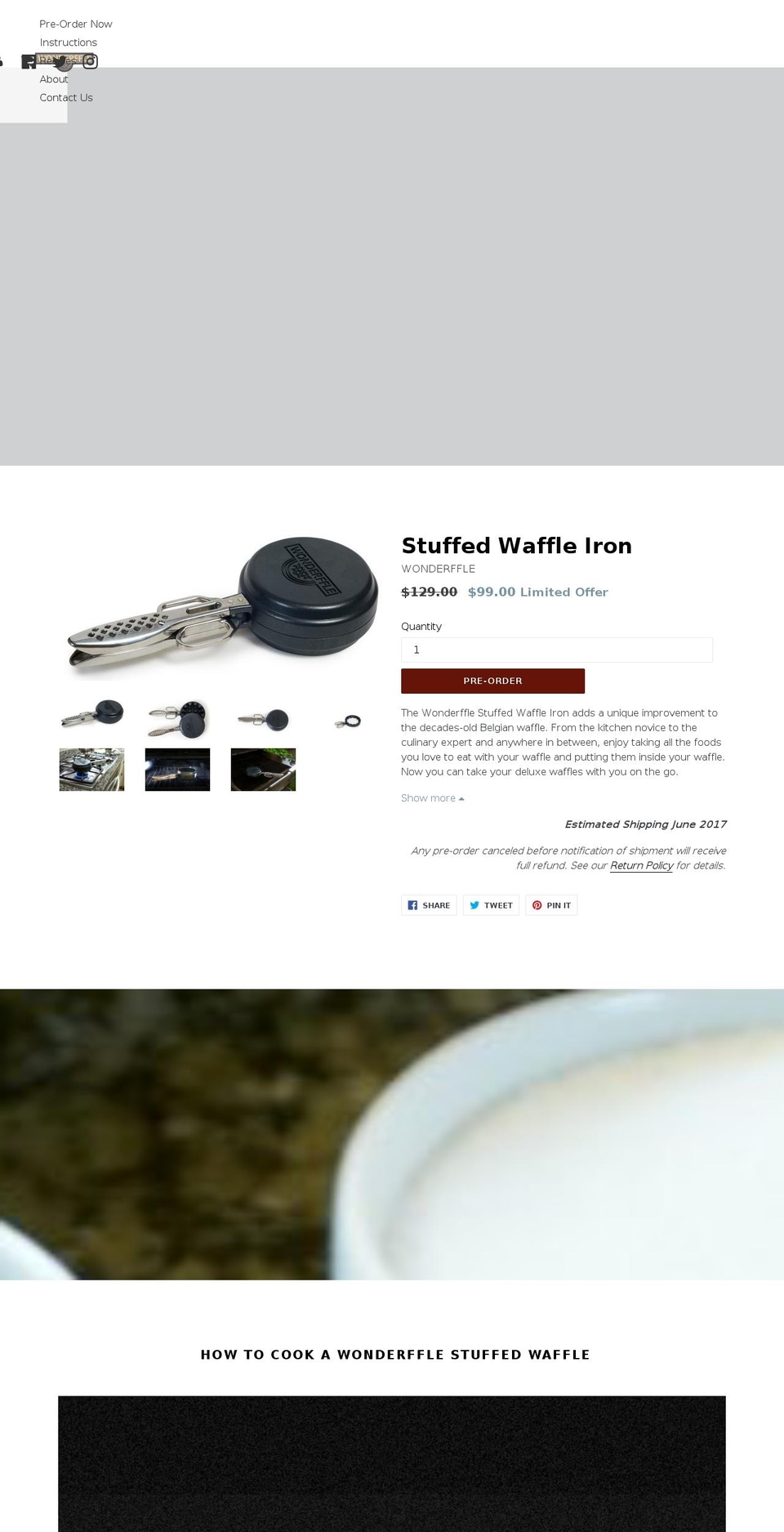 wonderffle.com shopify website screenshot