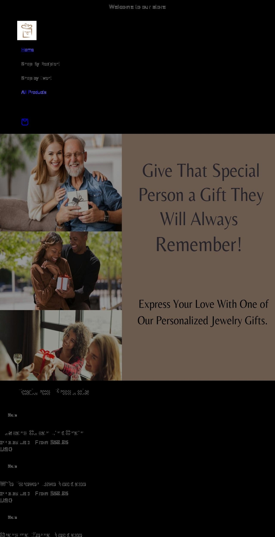 wonderfulgifts4you.com shopify website screenshot