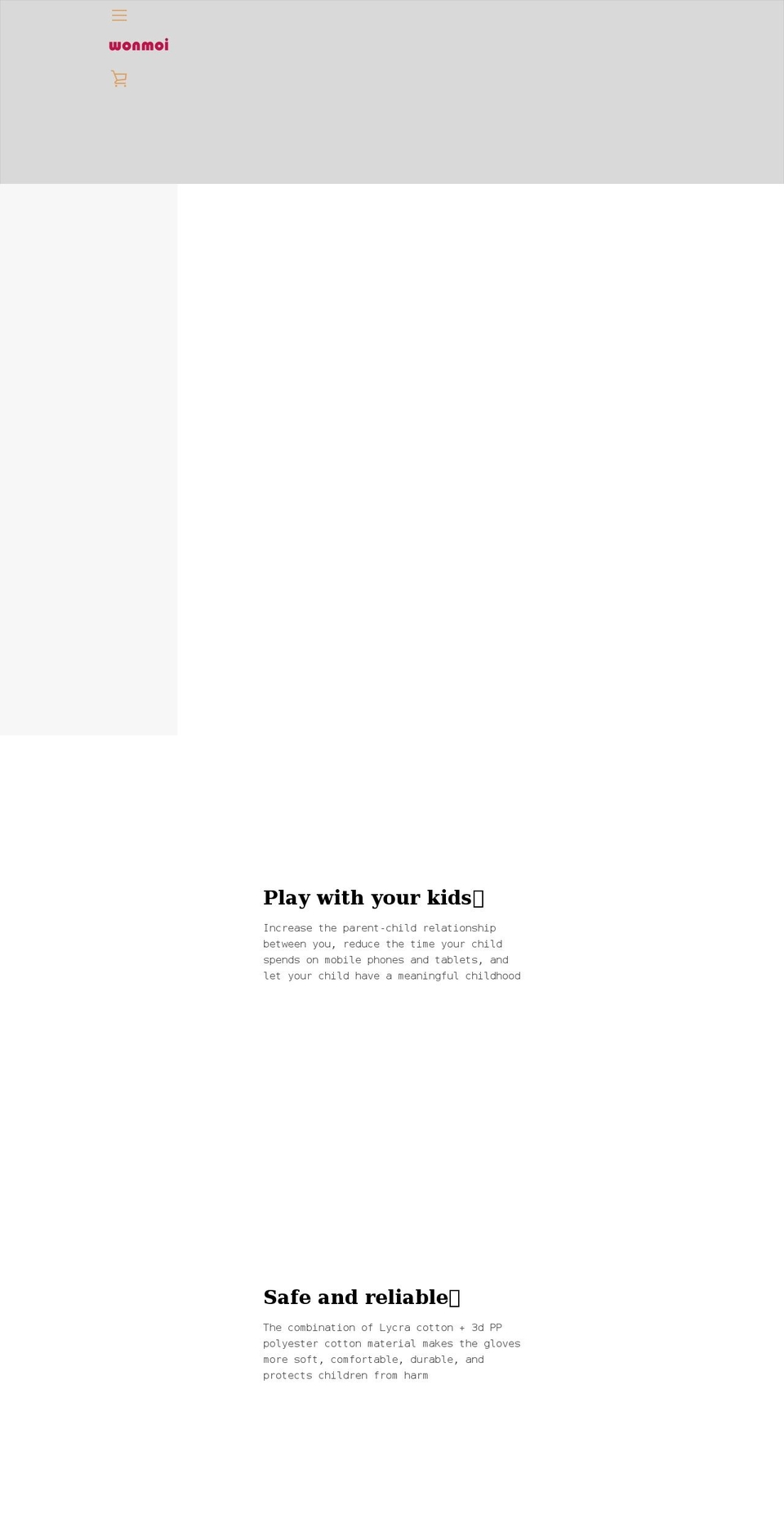wonmoi.com shopify website screenshot