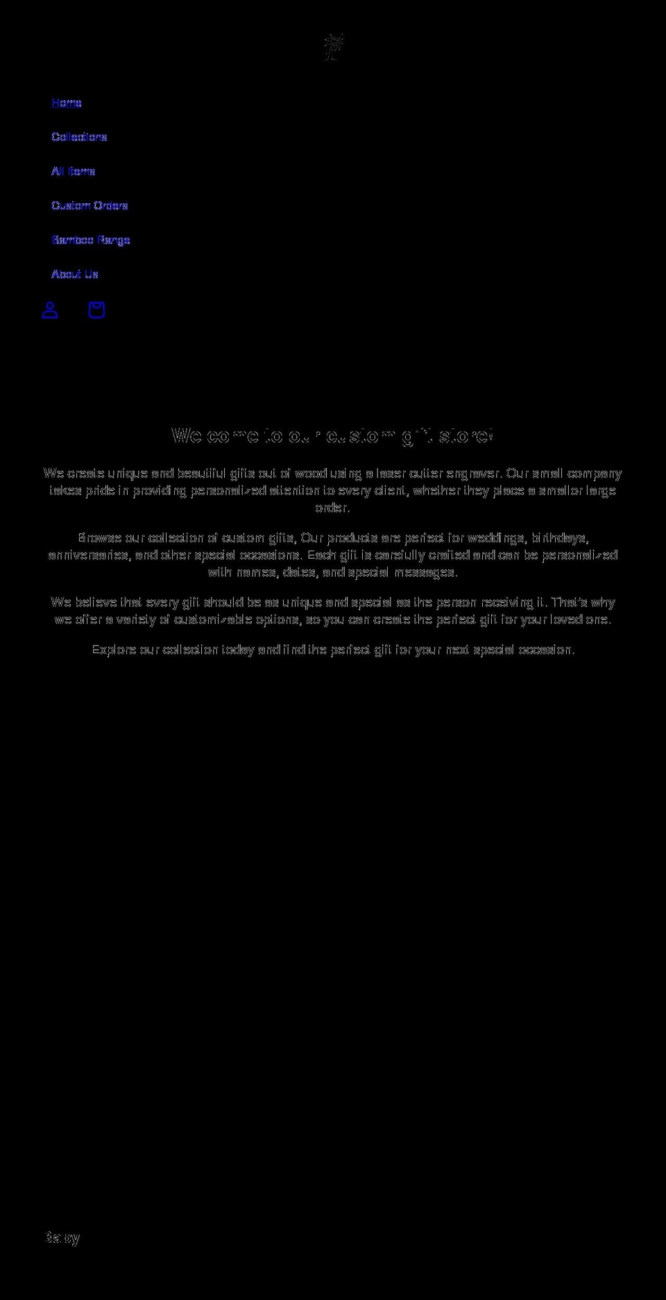 woodcoveboutique.co.uk shopify website screenshot